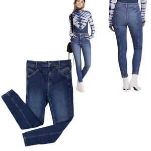 FREE PEOPLE "Riley" Daybreak Seamed Skinny Jeans NEW 27